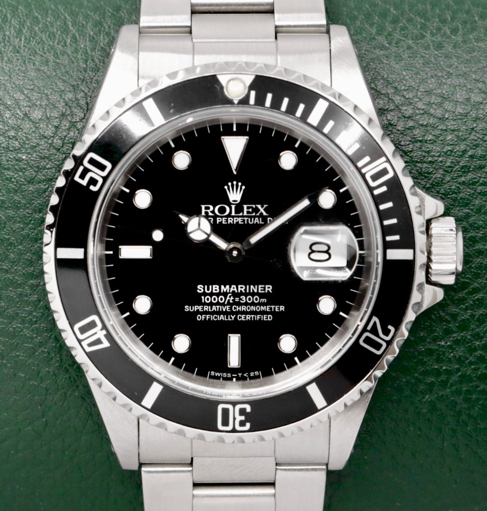 Rolex Submariner Date, in Stainless Steel, Black 