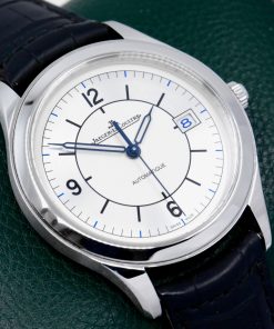 Alternative view of Jaeger-LeCoultre Master Control Date Automatique, "25th Anniversary of Master Control", 39mm Stainless Steel Case, Silver Sector Dial, on Black JLC Alligator Strap with Stainless Steel JLC Deployant , Ref. Q1548530, Circa: 2018, with Box, Papers & Balance of 2 Year JLC Service Warranty - $6,500 inc GST!!