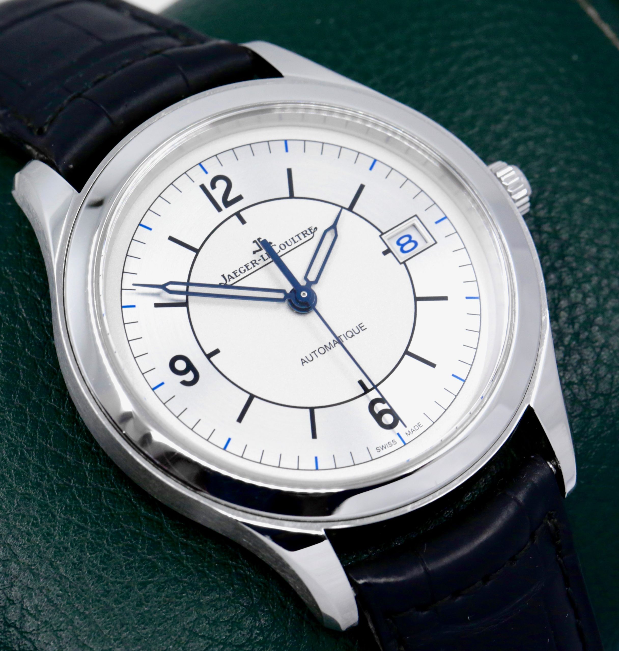 Jaeger-LeCoultre Master Control Date Automatique, "25th Anniversary of Master Control", 39mm Stainless Steel Case, Silver Sector Dial, on Black JLC Alligator Strap with Stainless Steel JLC Deployant , Ref. Q1548530, Circa: 2018, with Box, Papers & Balance of 2 Year JLC Service Warranty - $6,500 inc GST!! - Image 2