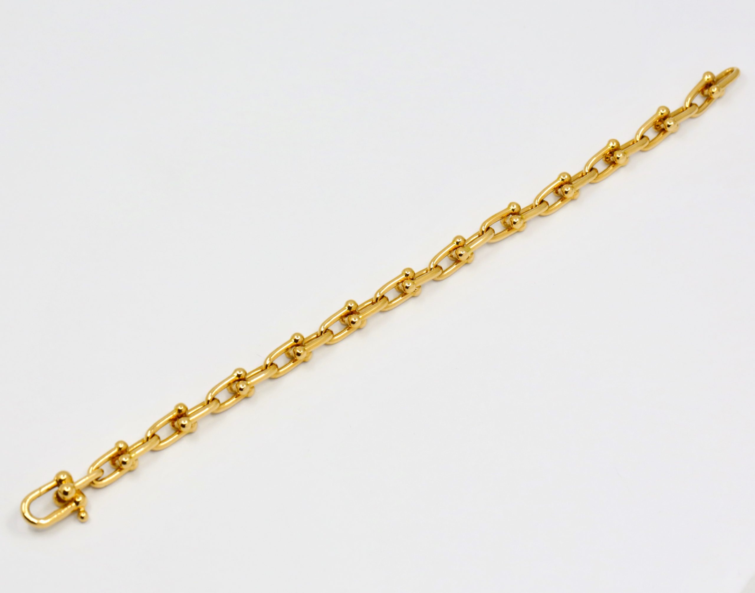 Tiffany & Co. - Tiffany HardWear Small Link Bracelet in 18ct Yellow Gold, 18cm in Length, with Tiffany & Co. Box & Pouch - $5,960 inc. GST!! *ALMOST 50% OFF MSRP!! - Image 3