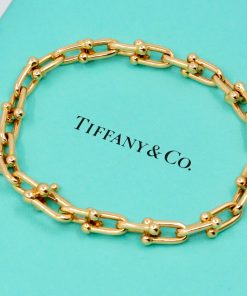 Tiffany & Co. - Tiffany HardWear Small Link Bracelet in 18ct Yellow Gold, 18cm in Length, with Tiffany & Co. Box & Pouch - $5,960 inc. GST!! *ALMOST 50% OFF MSRP!!