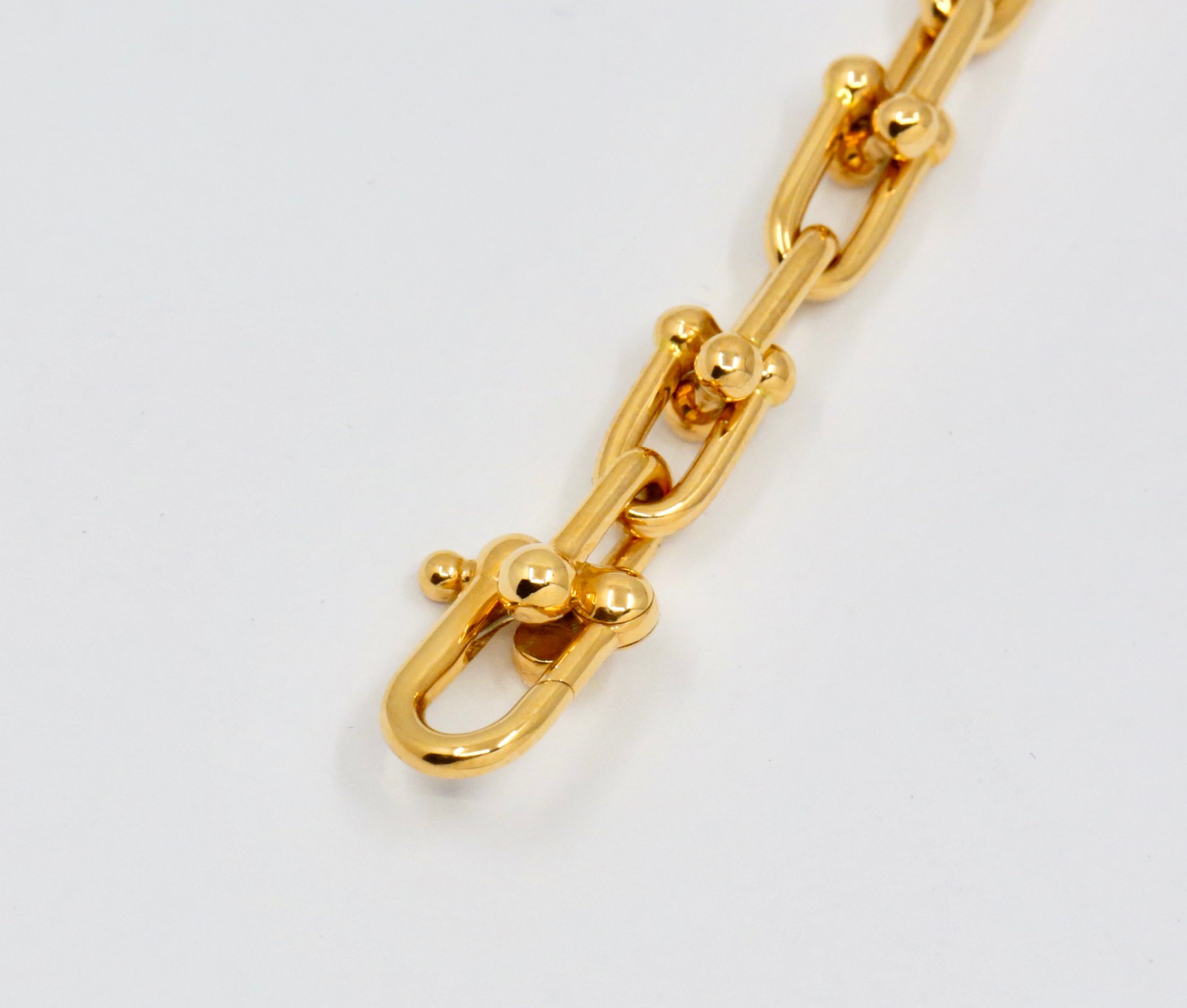 Tiffany & Co. - Tiffany HardWear Small Link Bracelet in 18ct Yellow Gold, 18cm in Length, with Tiffany & Co. Box & Pouch - $5,960 inc. GST!! *ALMOST 50% OFF MSRP!! - Image 2