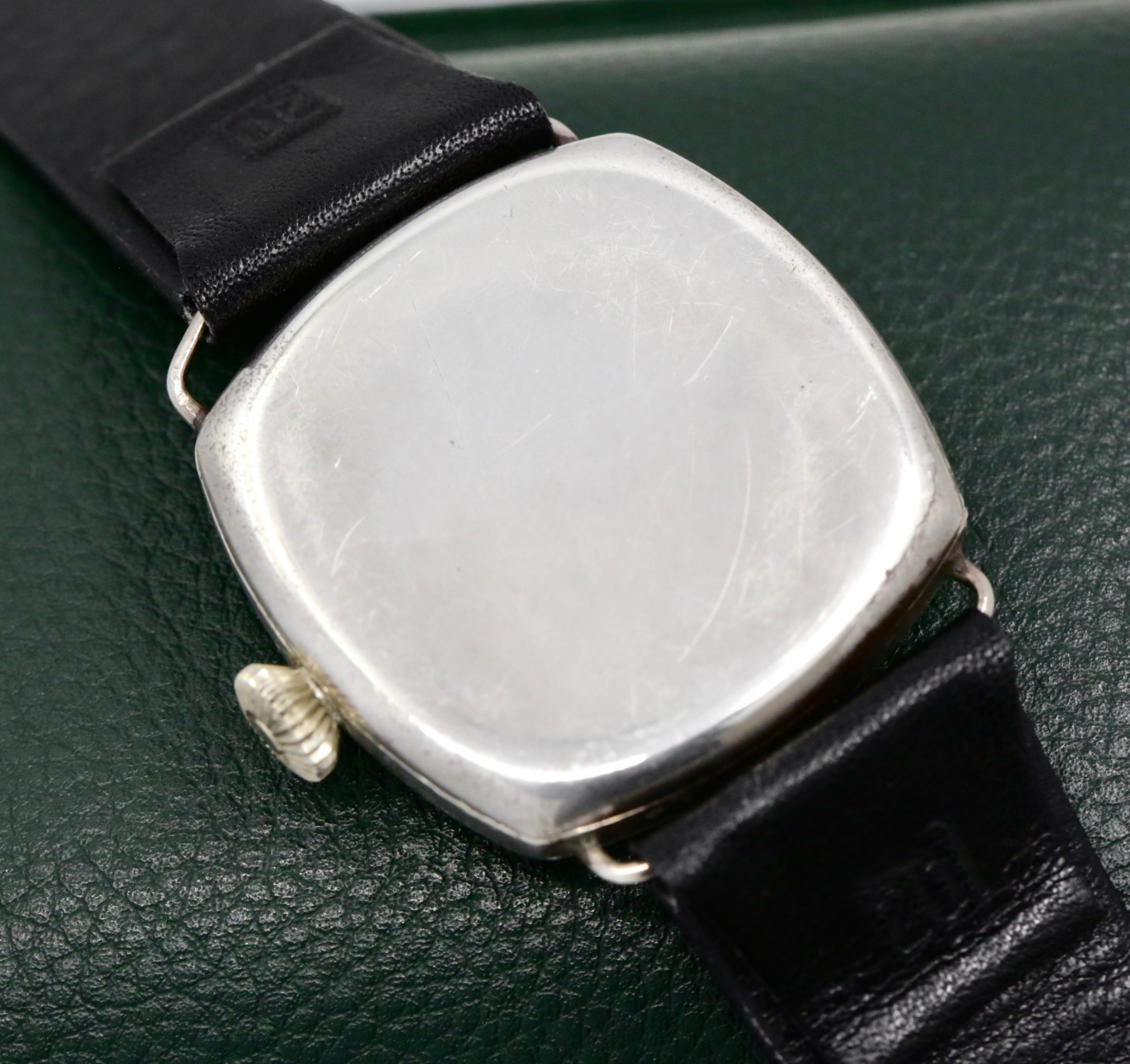 Vintage Rolex Wristwatch, Retailed by "Dunklings", .925 Silver Cushion Case, White Enamel Dial with Subsidiary Seconds, with Original Dunklings Box, Ref. 3664, Circa: 1920's - $3,800 inc GST!! - Image 8