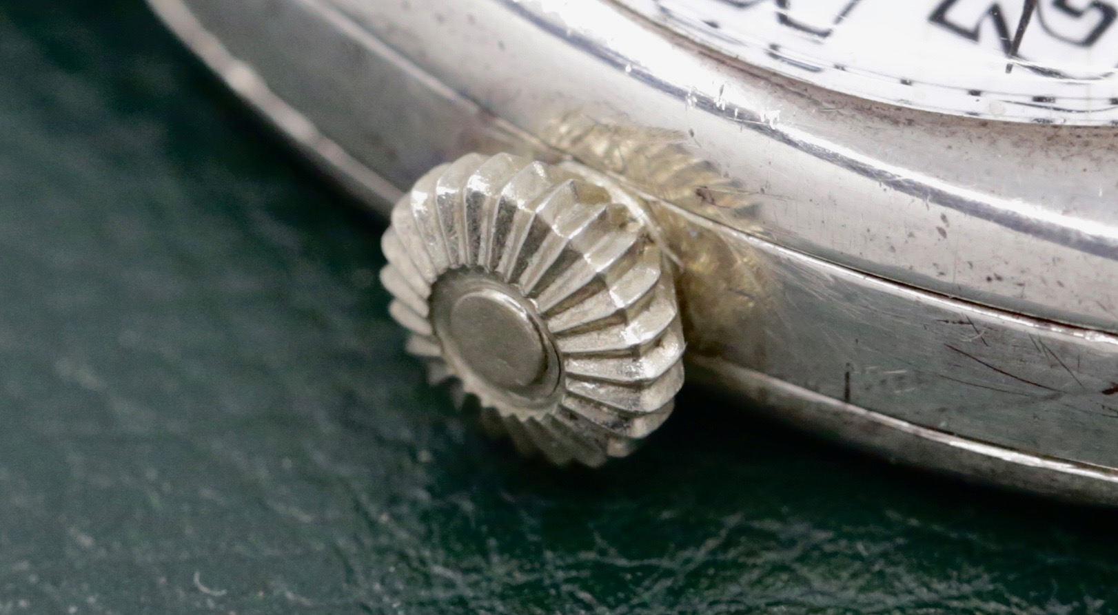 Vintage Rolex Wristwatch, Retailed by "Dunklings", .925 Silver Cushion Case, White Enamel Dial with Subsidiary Seconds, with Original Dunklings Box, Ref. 3664, Circa: 1920's - $3,800 inc GST!! - Image 9