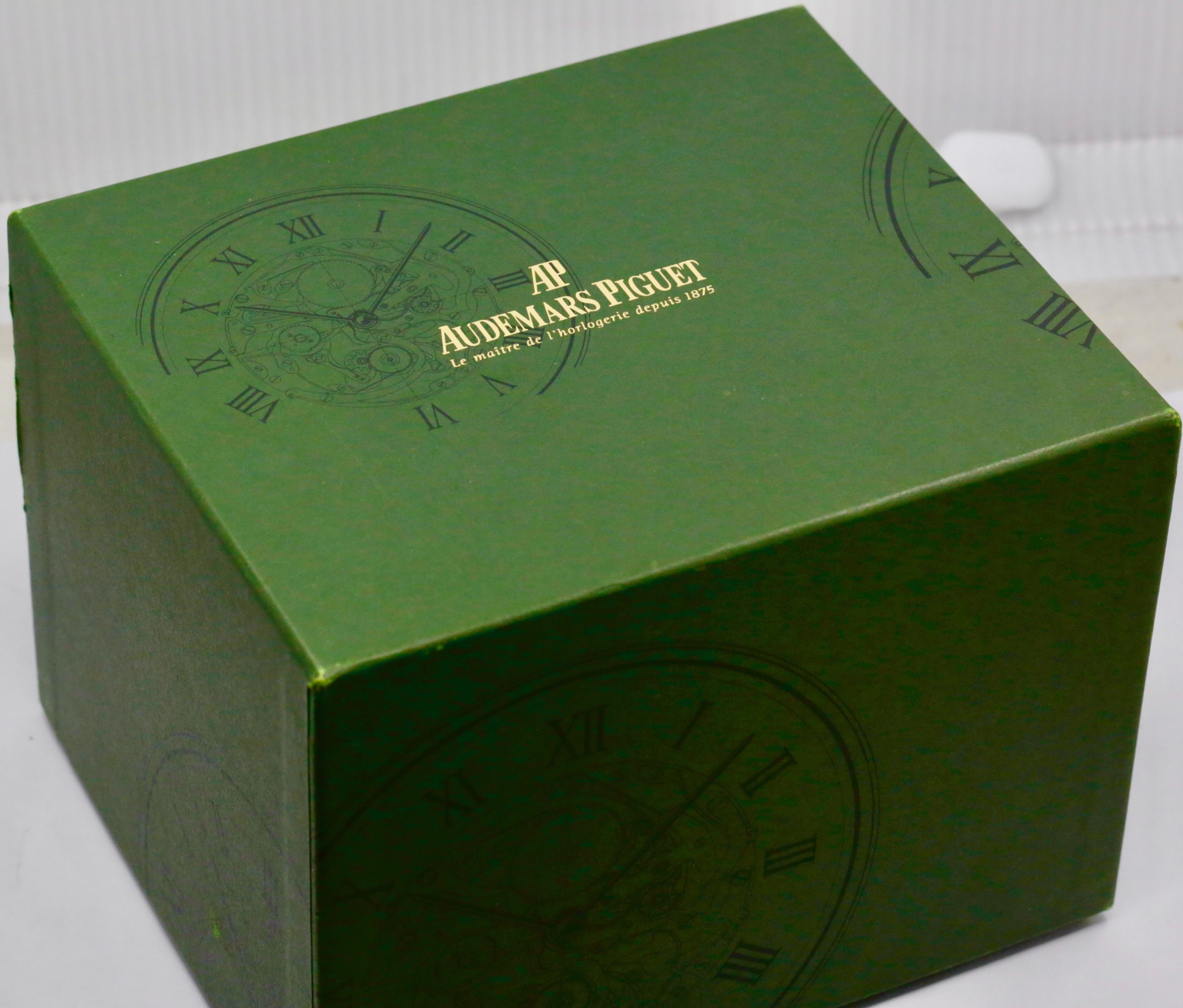 Audemars Piguet Royal Oak Annual Calendar, 36mm Stainless Steel Case, with Blue "Tapisserie" Dial with Month Sub-Dial & Pointer Date, on Stainless Steel Audemars Piguet Royal Oak Bracelet, Ref. 25920ST, Circa: 1999, with Audemars Piguet Box, Stylus Tool, & Book - Image 10