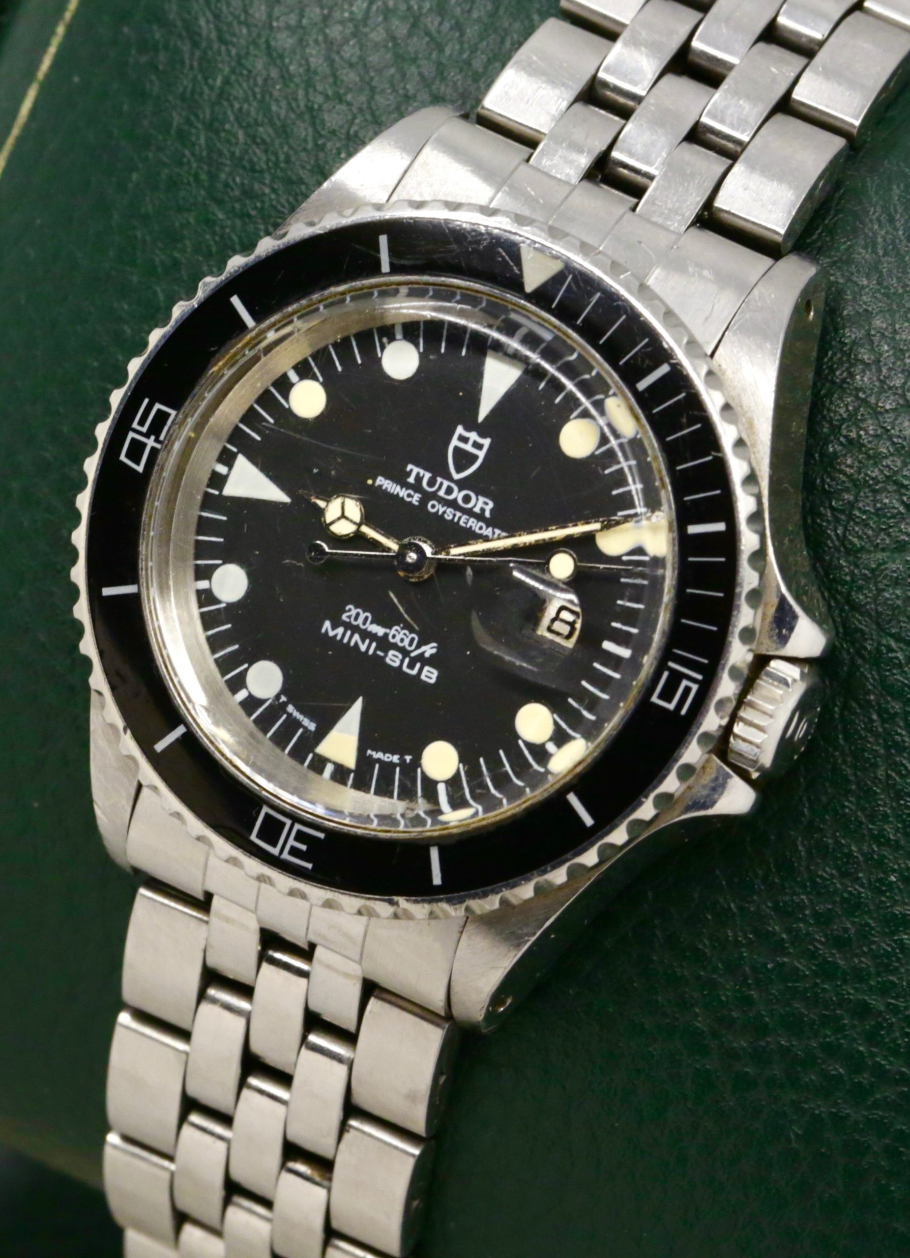 Tudor Prince Oyster Date 200m 660ft Mini Sub ref 94400 - $3,300 inc GST - Sold as traded !! - Image 3