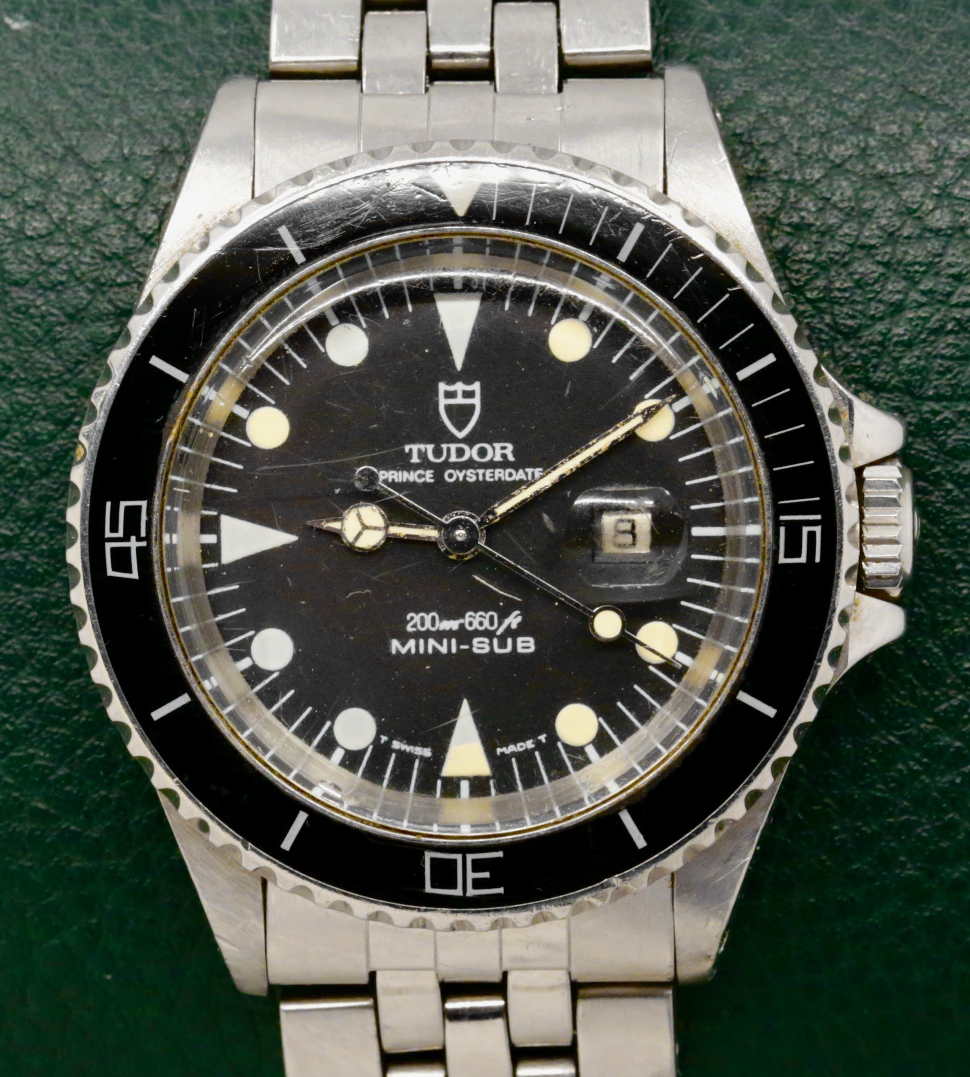 Tudor Prince Oyster Date 200m 660ft Mini Sub ref 94400 - $3,300 inc GST - Sold as traded !!