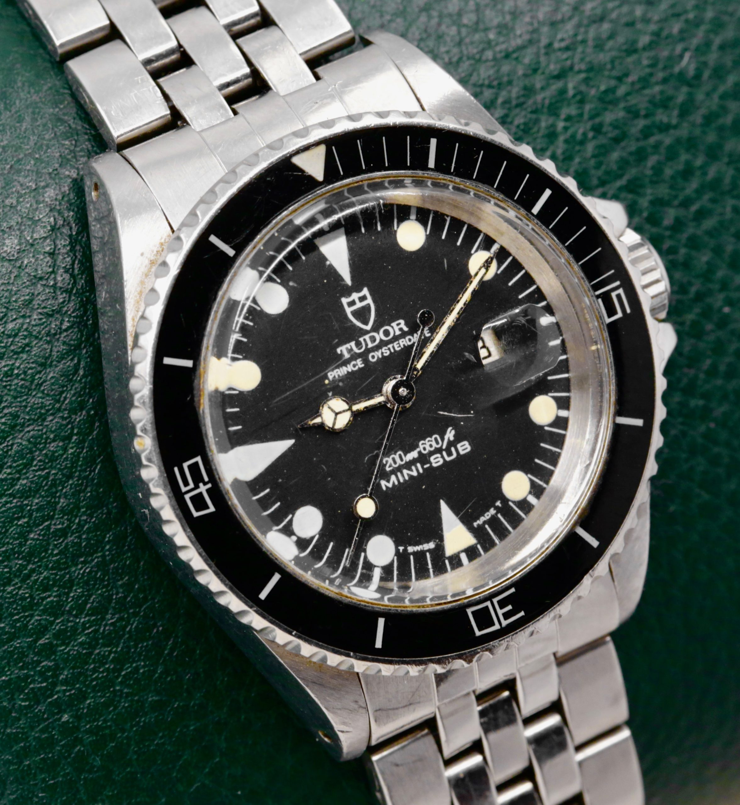 Tudor Prince Oyster Date 200m 660ft Mini Sub ref 94400 - $3,300 inc GST - Sold as traded !! - Image 2