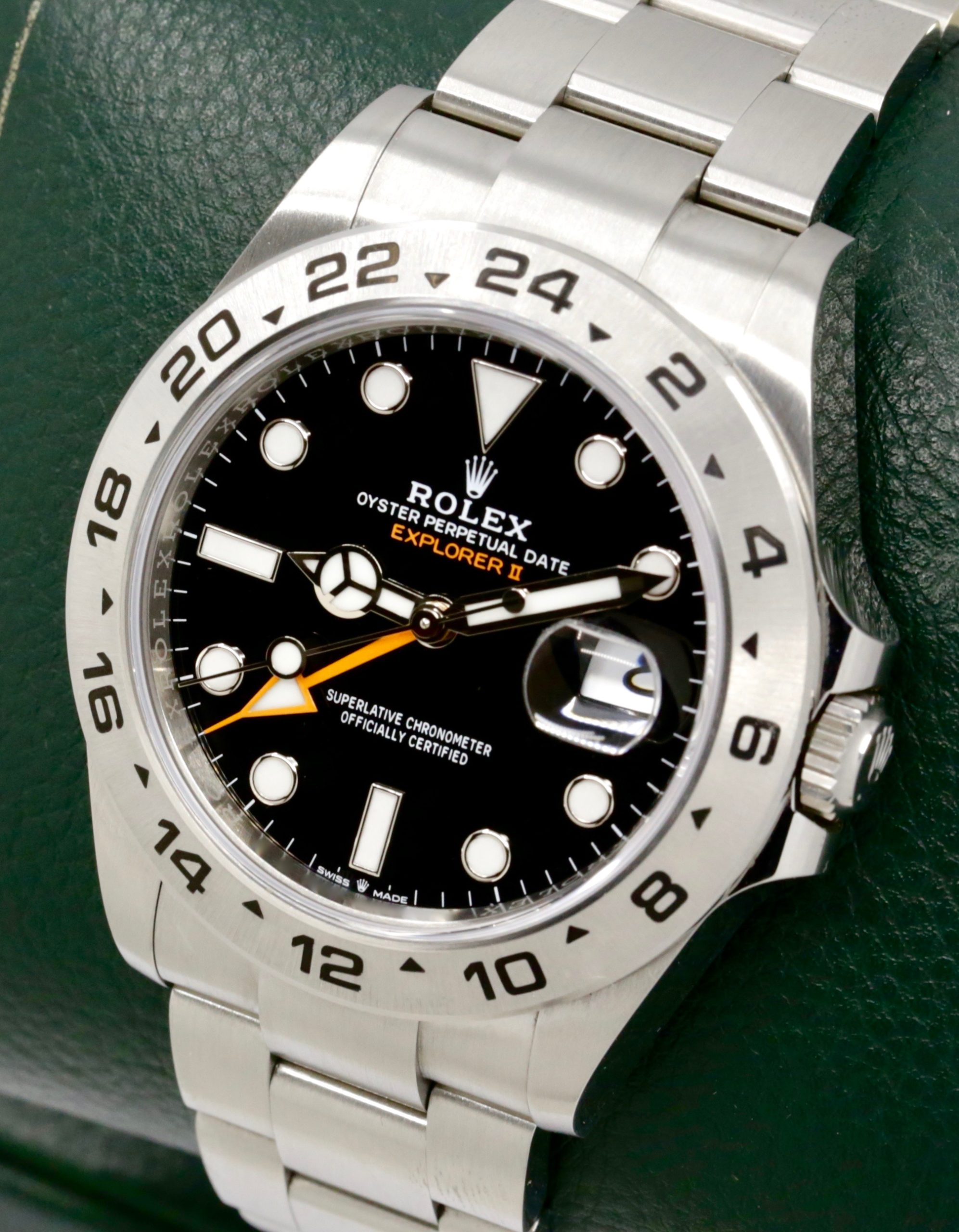 Rolex Explorer II, 42mm, Stainless Steel, Black Dial, Orange 24-Hour Hand, on Stainless Steel Rolex Oyster Bracelet, Ref. 226570, Circa: 2025, Complete with Box, Books, Rolex Warranty Card & Balance of 5 Year Rolex Factory Warranty - Image 2