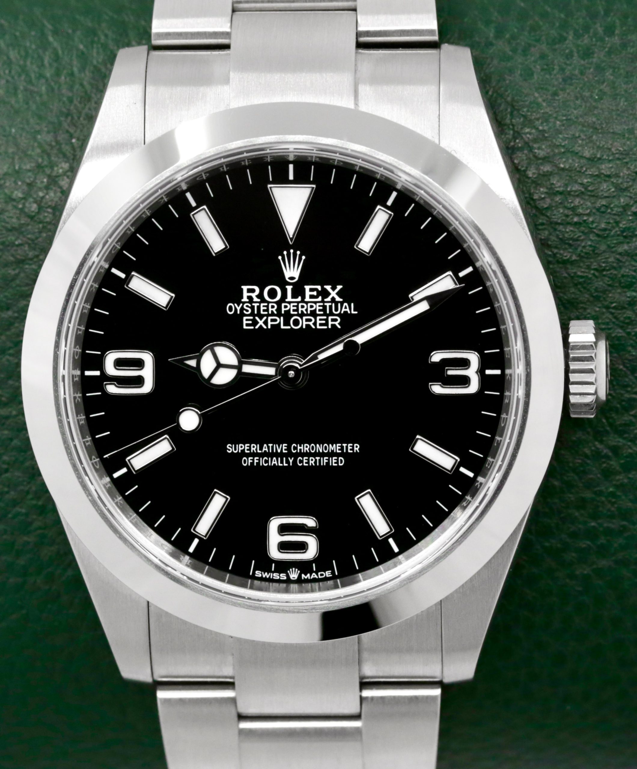 Rolex Explorer 40, Stainless Steel, Black 3,6,9 Explorer Dial, on Stainless Steel Rolex Oyster Bracelet, Ref. 224270, Sold New in 2026, Complete with Box, Books, Rolex Warranty Card & Balance of 5 Year Rolex Factory Warranty