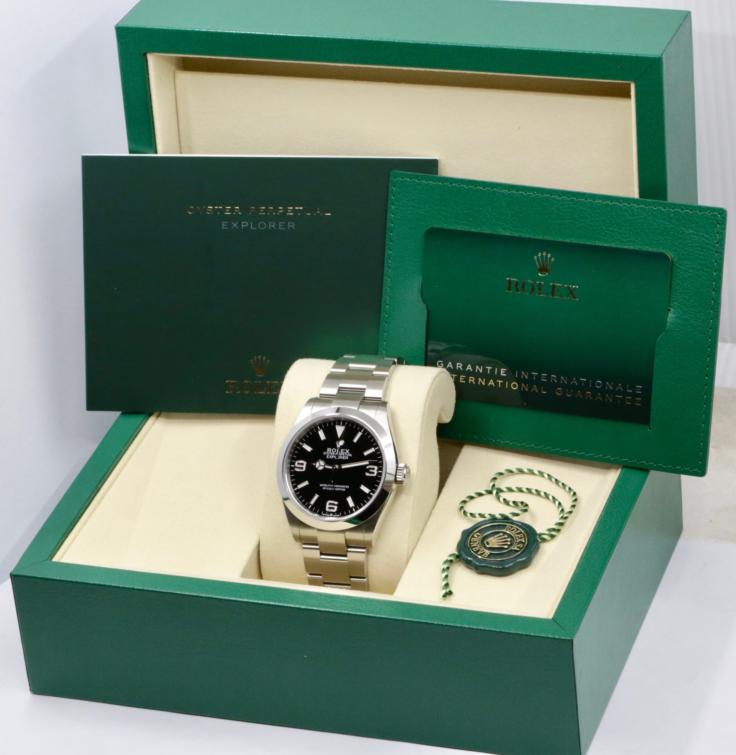 Rolex Explorer 40, Stainless Steel, Black 3,6,9 Explorer Dial, on Stainless Steel Rolex Oyster Bracelet, Ref. 224270, Sold New in 2026, Complete with Box, Books, Rolex Warranty Card & Balance of 5 Year Rolex Factory Warranty - Image 7
