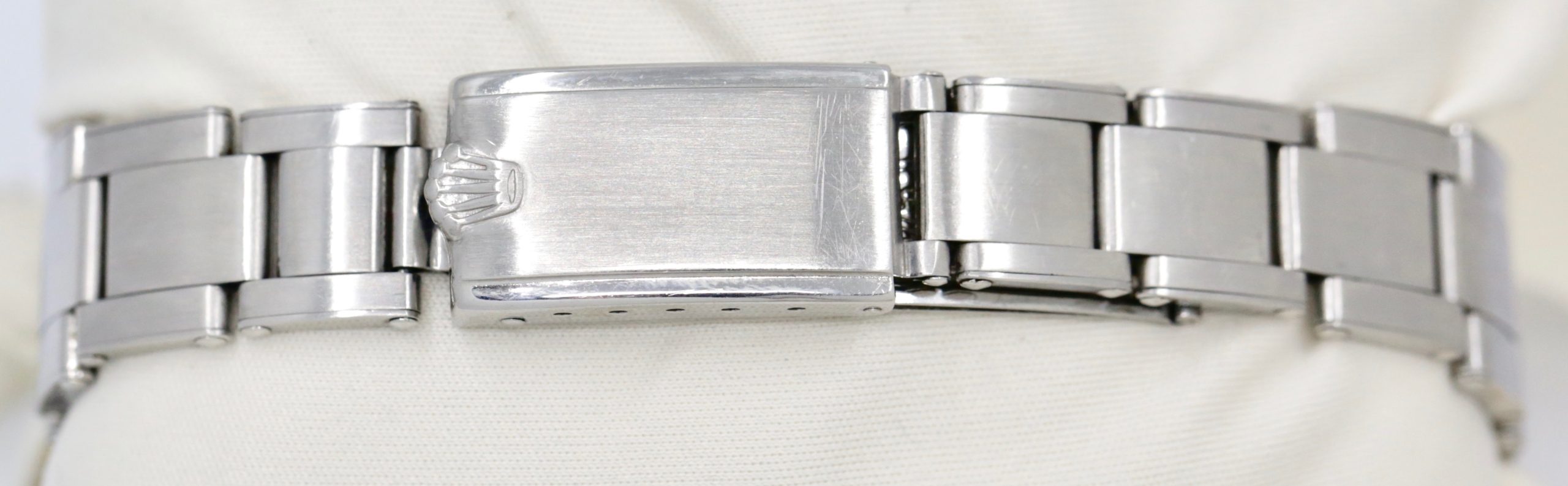 Vintage Rolex OysterDate Precision, 34mm, Stainless Steel, Original Silver Index Dial with Original Sword Hands, on Stainless Steel Riveted Rolex Bracelet, Ref. 6694, Circa: 1964 - Image 7
